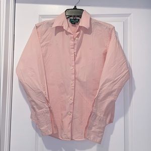 Ralph Lauren pink button down dress shirt